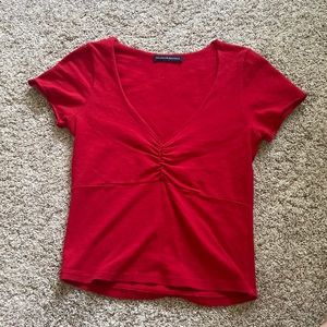 BRANDY MELVILLE Red Gina Top